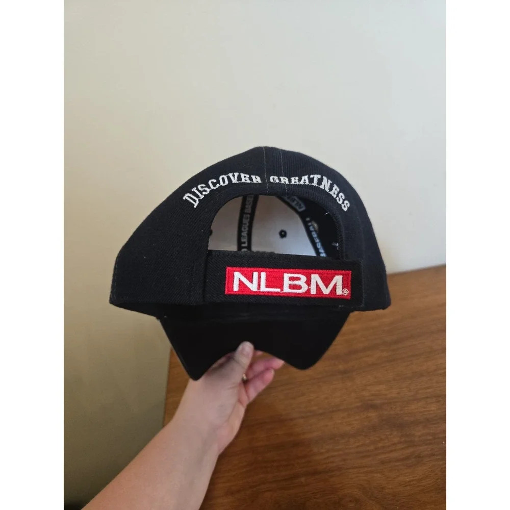 Vintage Pittsburgh Crawfords Negro League Hat BB Headwear Black Tan NLBM Cap